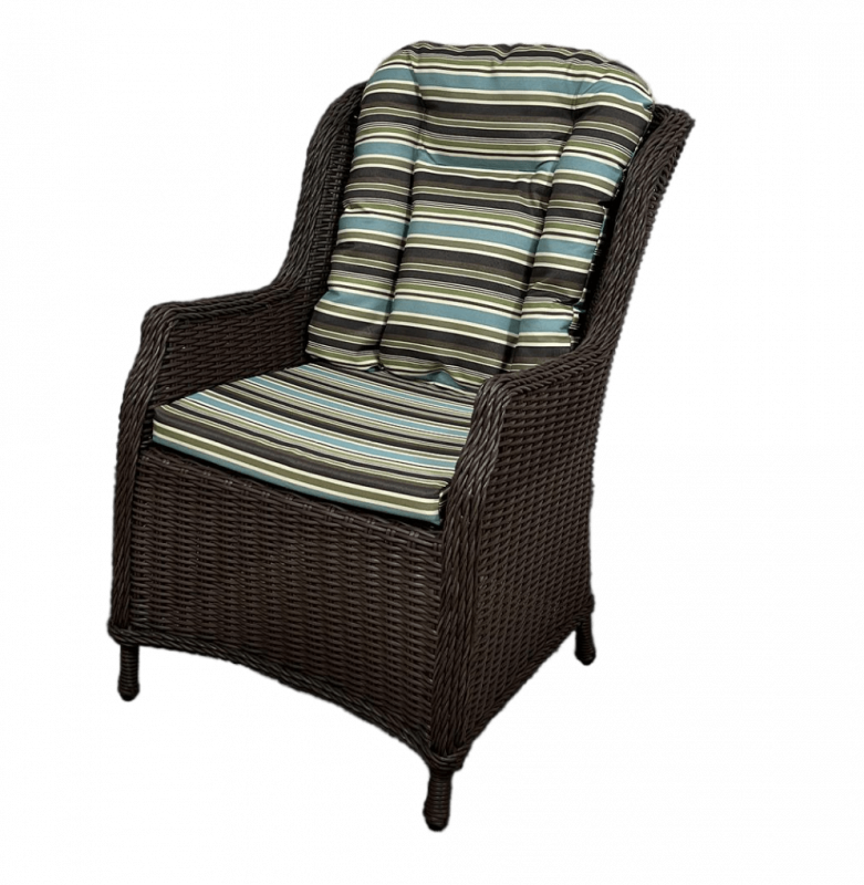 Кресло плетеное для уличных кафе и ресторанов Бернис
